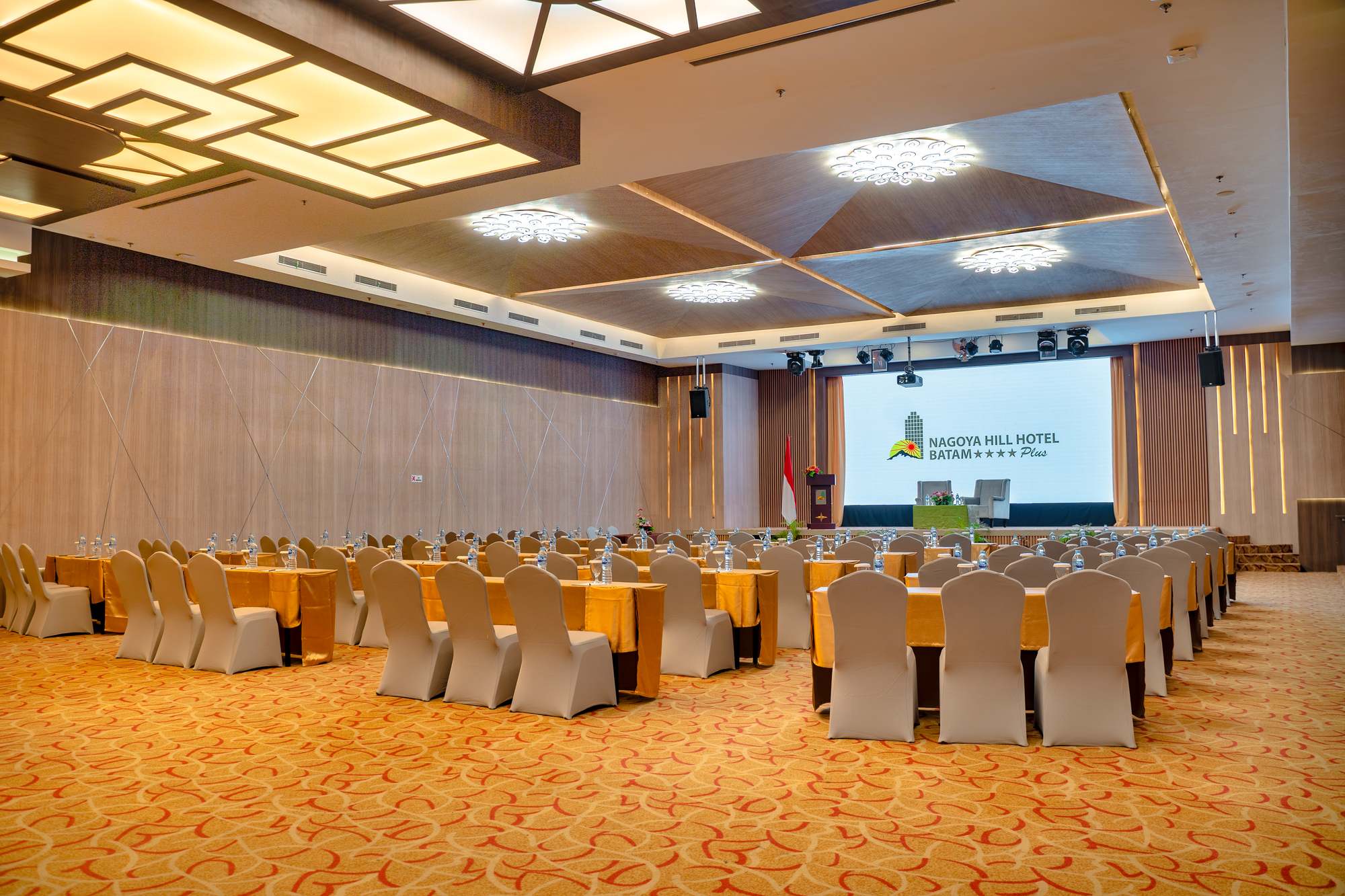 Convention Hall Setup